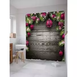 Шторка-занавеска для ванной JOYARTY