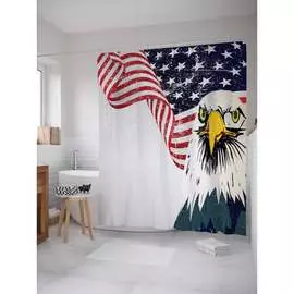 Шторка-занавеска для ванной JOYARTY