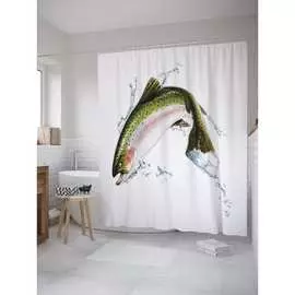 Шторка-занавеска для ванной JOYARTY