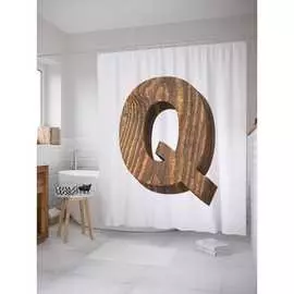 Шторка-занавеска для ванной JOYARTY