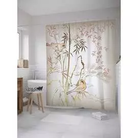 Шторка-занавеска для ванной JOYARTY