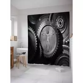 Шторка-занавеска для ванной JOYARTY