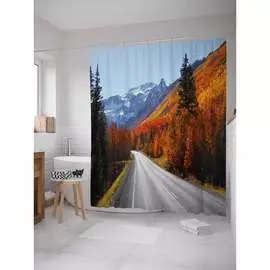 Шторка-занавеска для ванной JOYARTY