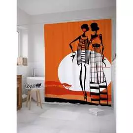 Шторка-занавеска для ванной JOYARTY