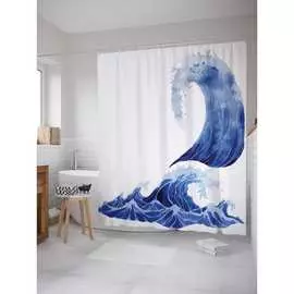 Шторка-занавеска для ванной JOYARTY