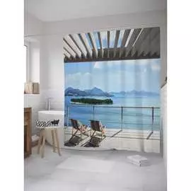 Шторка-занавеска для ванной JOYARTY