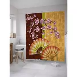 Шторка-занавеска для ванной JOYARTY