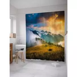 Шторка-занавеска для ванной JOYARTY