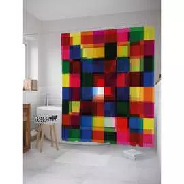 Шторка-занавеска для ванной JOYARTY