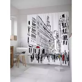 Шторка-занавеска для ванной JOYARTY