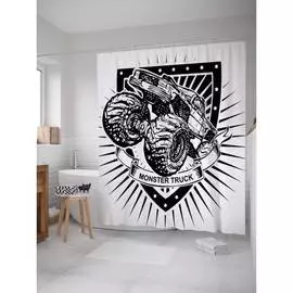 Шторка-занавеска для ванной JOYARTY