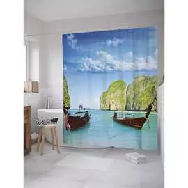 Шторка-занавеска для ванной JOYARTY