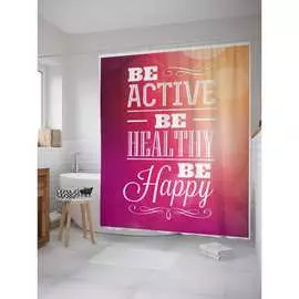 Шторка-занавеска для ванной JOYARTY