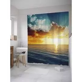 Шторка-занавеска для ванной JOYARTY