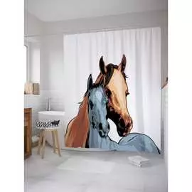 Шторка-занавеска для ванной JOYARTY