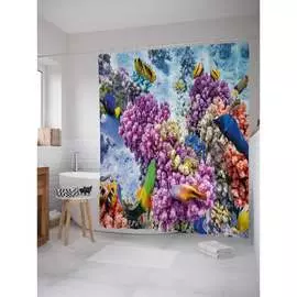 Шторка-занавеска для ванной JOYARTY