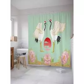 Шторка-занавеска для ванной JOYARTY