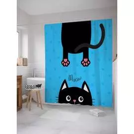 Шторка-занавеска для ванной JOYARTY