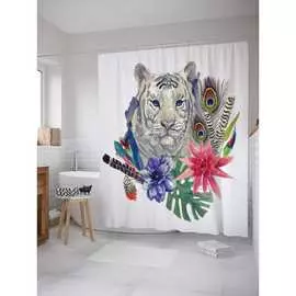 Шторка-занавеска для ванной JOYARTY