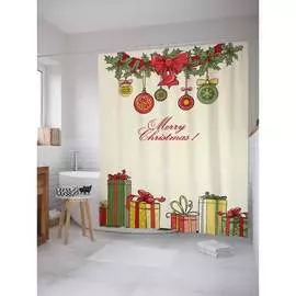 Шторка-занавеска для ванной JOYARTY