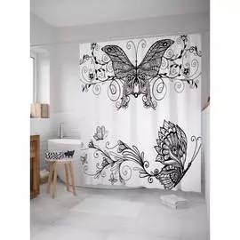 Шторка-занавеска для ванной JOYARTY