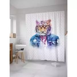 Шторка-занавеска для ванной JOYARTY