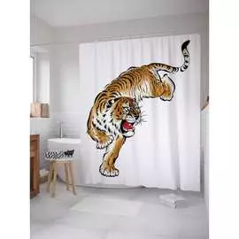 Шторка-занавеска для ванной JOYARTY