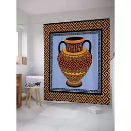 Шторка-занавеска для ванной JOYARTY