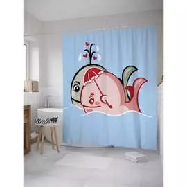 Шторка-занавеска для ванной JOYARTY