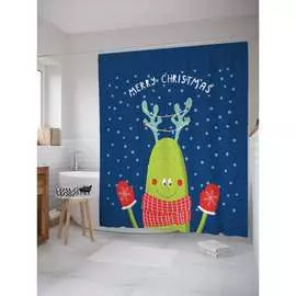 Шторка-занавеска для ванной JOYARTY