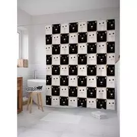 Шторка-занавеска для ванной JOYARTY