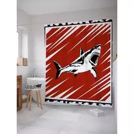 Шторка-занавеска для ванной JOYARTY