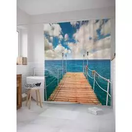 Шторка-занавеска для ванной JOYARTY