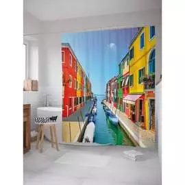 Шторка-занавеска для ванной JOYARTY