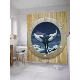 Шторка-занавеска для ванной JOYARTY