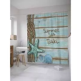 Шторка-занавеска для ванной JOYARTY