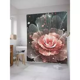 Шторка-занавеска для ванной JOYARTY