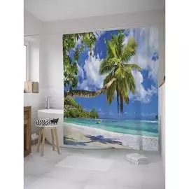 Шторка-занавеска для ванной JOYARTY