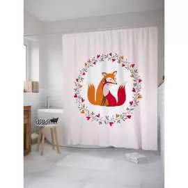 Шторка-занавеска для ванной JOYARTY