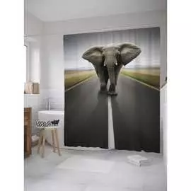 Шторка-занавеска для ванной JOYARTY