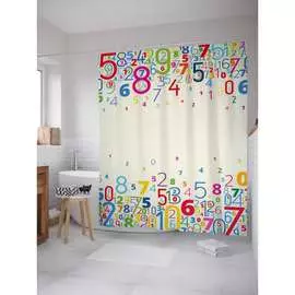 Шторка-занавеска для ванной JOYARTY