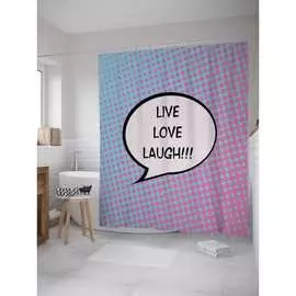 Шторка-занавеска для ванной JOYARTY