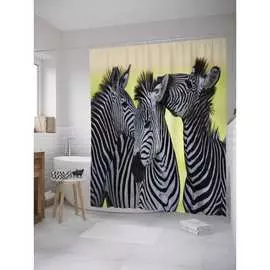 Шторка-занавеска для ванной JOYARTY