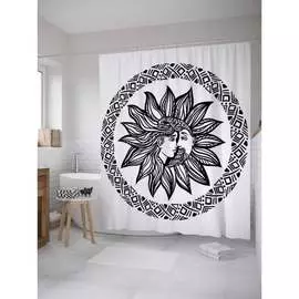 Шторка-занавеска для ванной JOYARTY