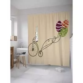 Шторка-занавеска для ванной JOYARTY