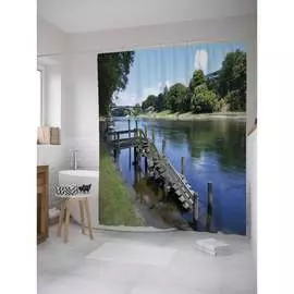 Шторка-занавеска для ванной JOYARTY