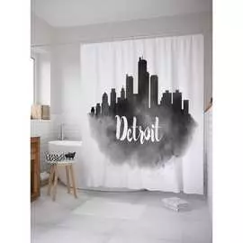 Шторка-занавеска для ванной JOYARTY