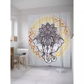 Шторка-занавеска для ванной JOYARTY