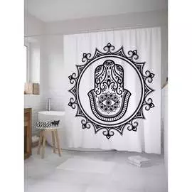Шторка-занавеска для ванной JOYARTY