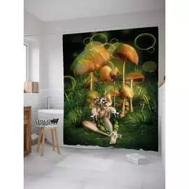 Шторка-занавеска для ванной JOYARTY